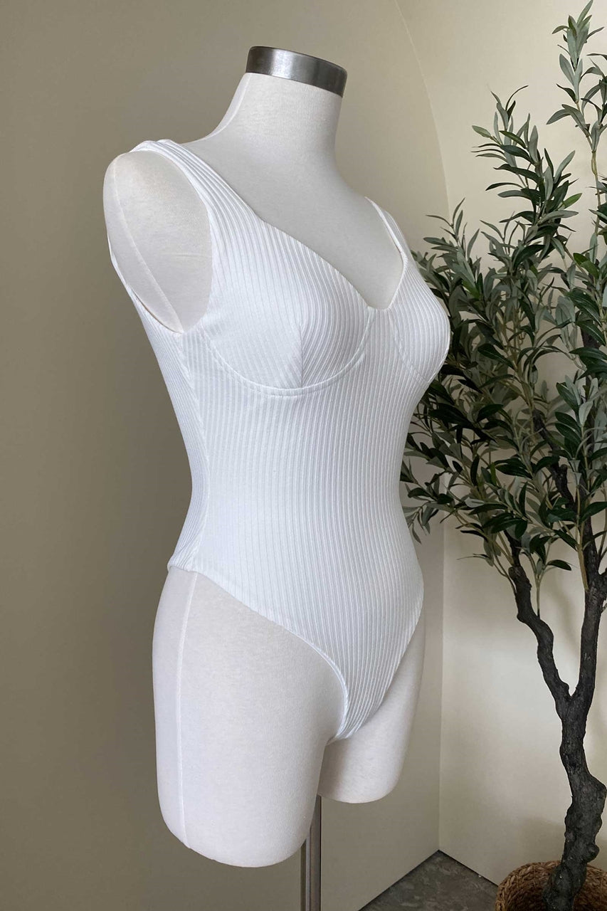 Dijurtaf Bodysuit (White)