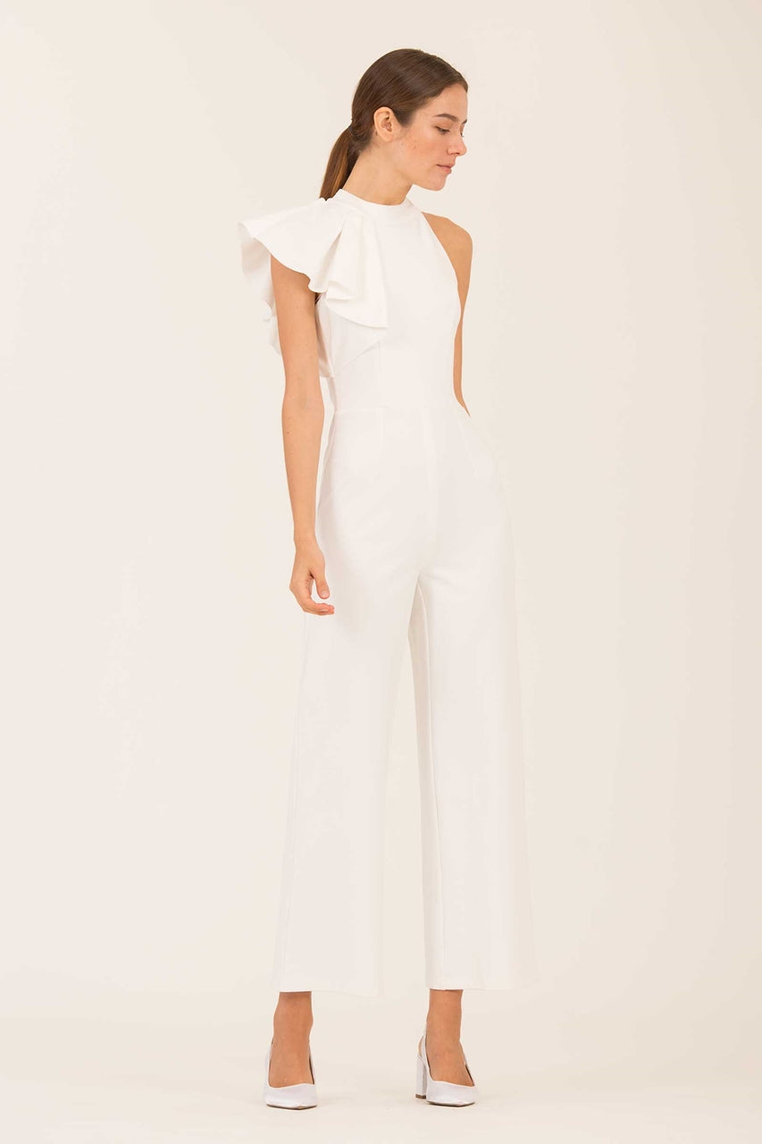 Dekise Jumpsuit (White)