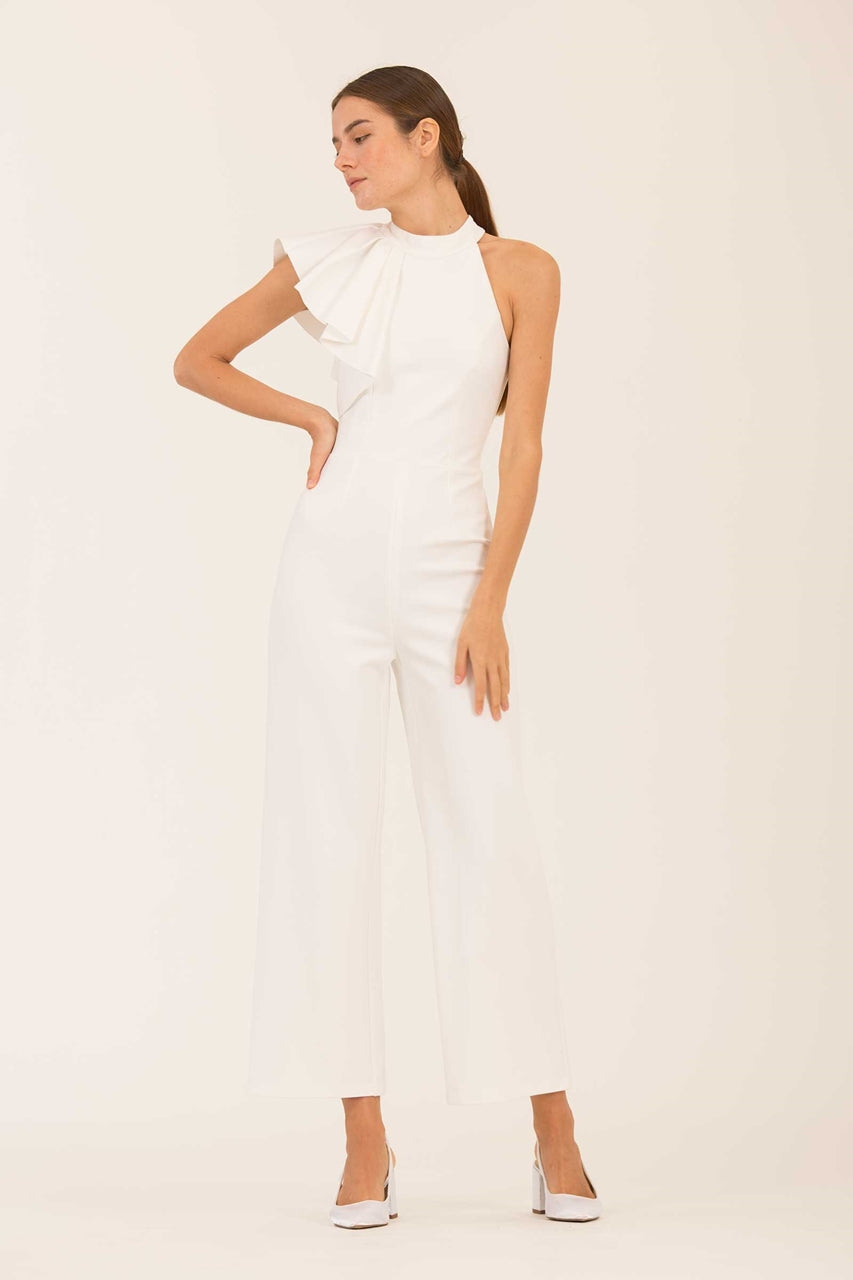 Dekise Jumpsuit (White)