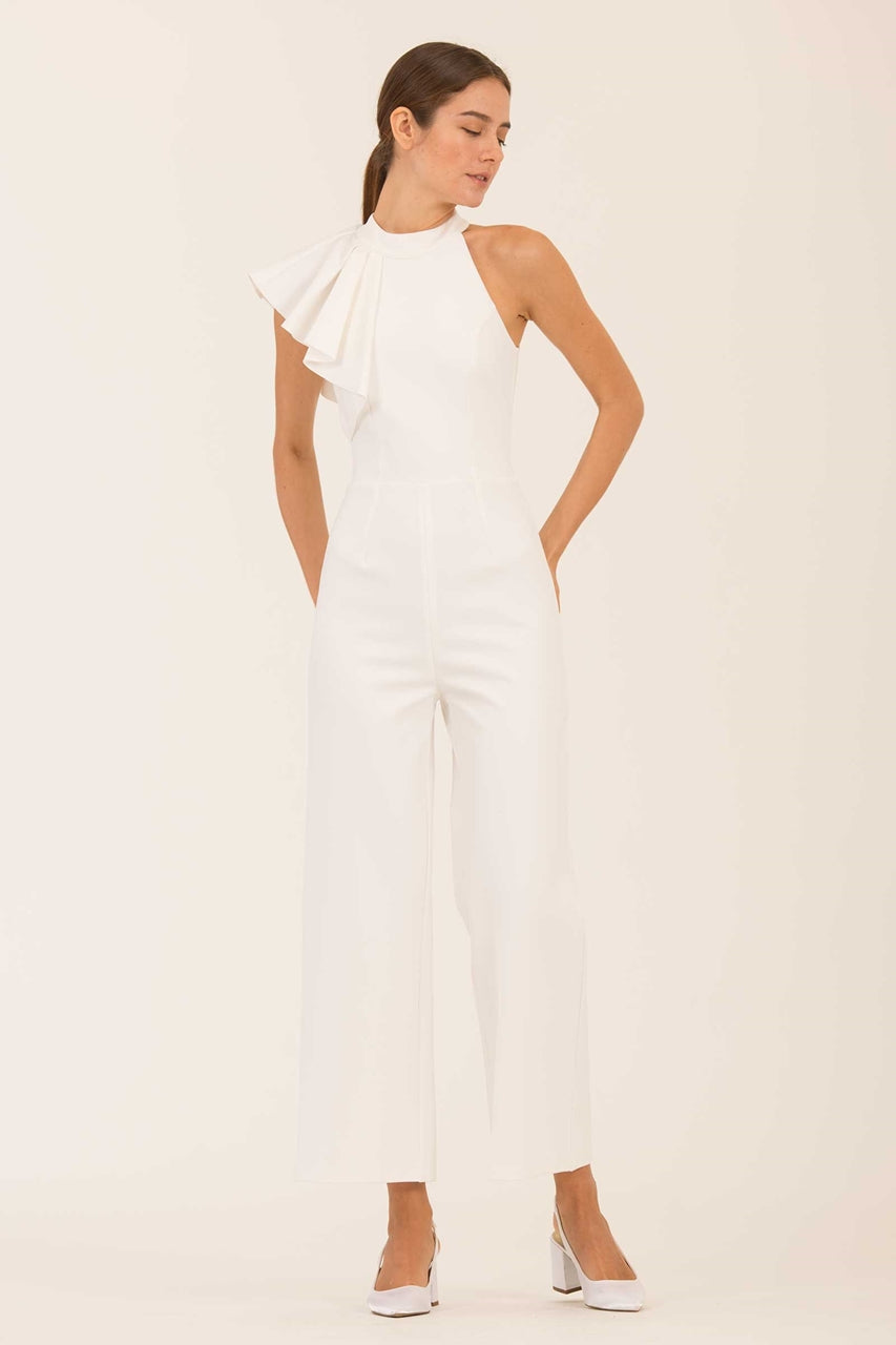 Dekise Jumpsuit (White)