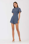 Damiator Romper (Dusty Blue)