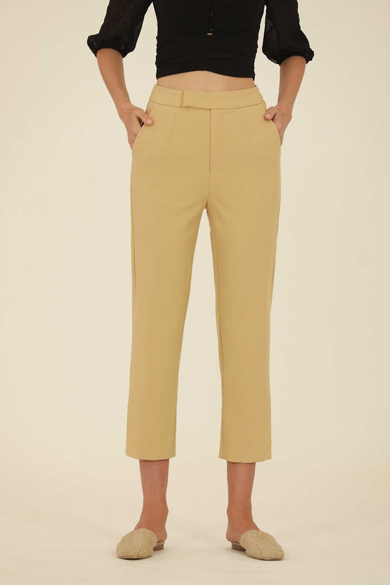 Dojenio Pants (Pale Yellow)