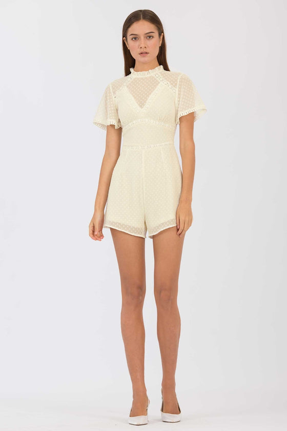 Damiator Romper (Cream)