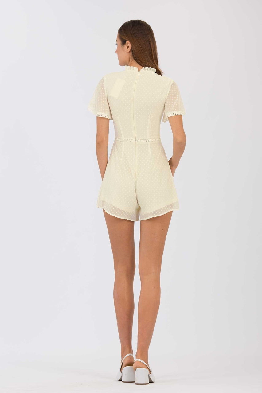 Damiator Romper (Cream)