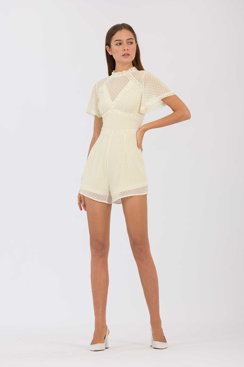 Damiator Romper (Cream)