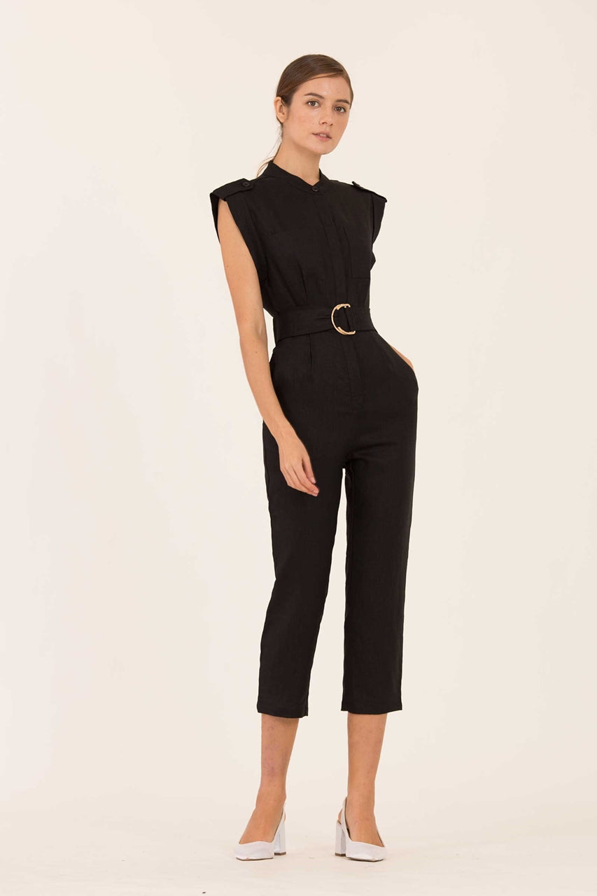 Dazier Jumpsuit (Black)