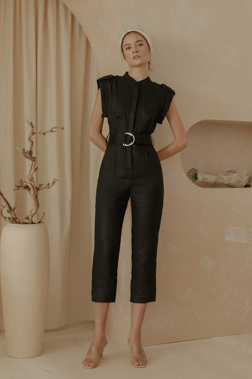 Dazier Jumpsuit (Black)