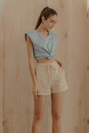 Duvieyu Top (Pale Blue)