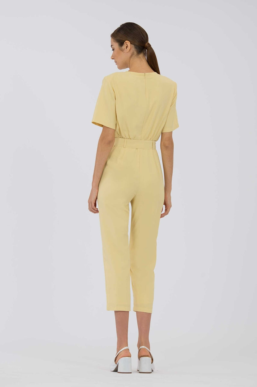 Damietix Jumpsuit (Pale Yellow)