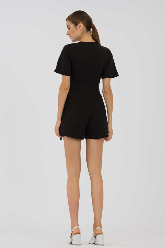 Dovertiy Romper (Black)