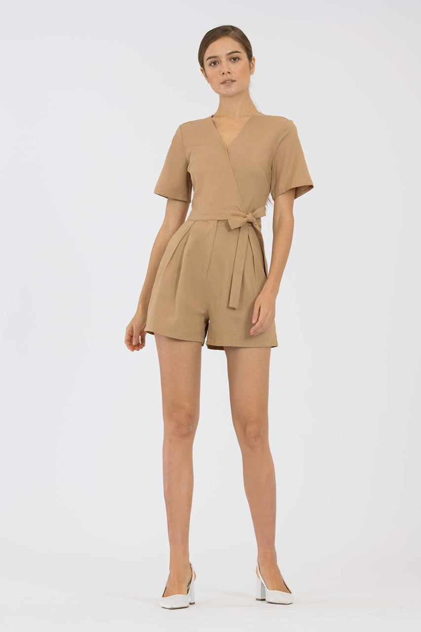 Dovertiy Romper (Brown)