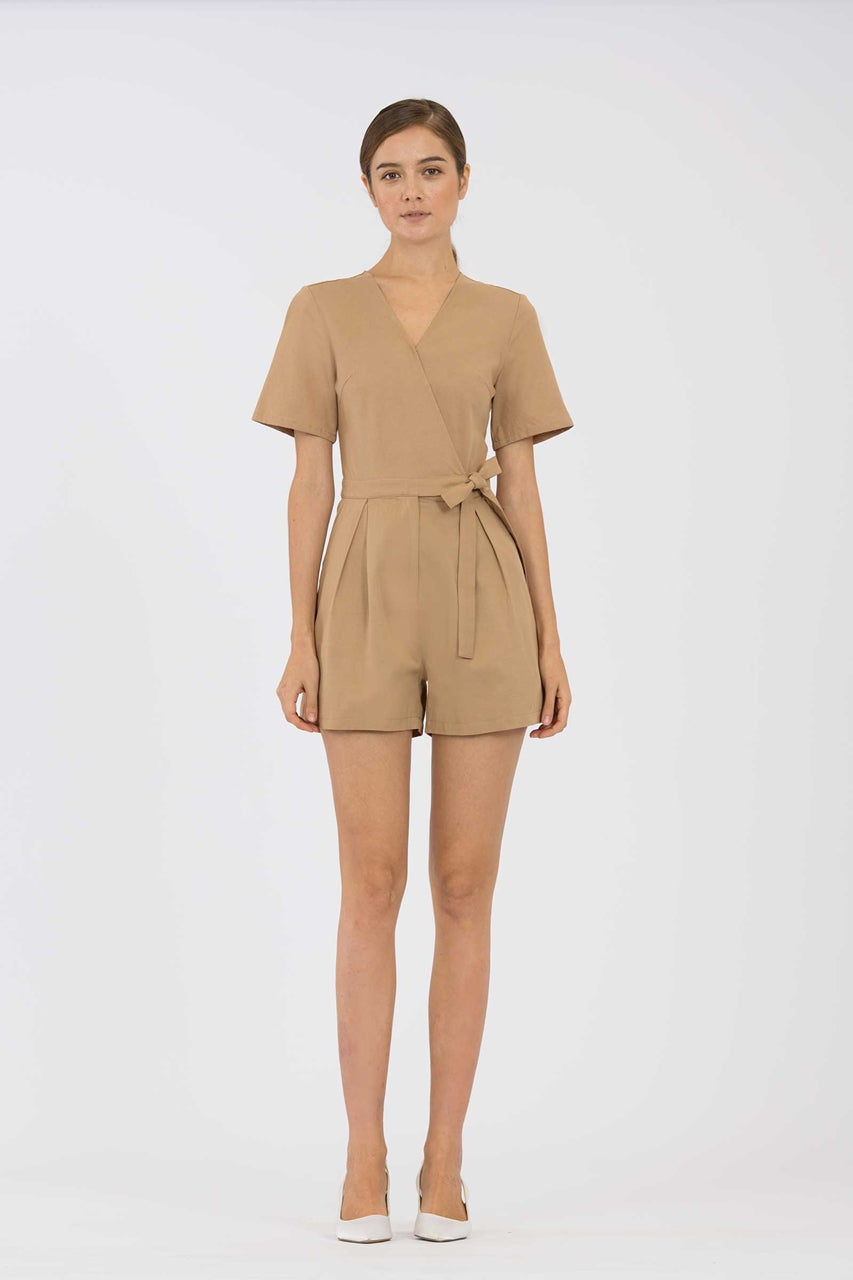 Dovertiy Romper (Brown)