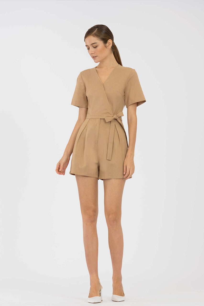 Dovertiy Romper (Brown)