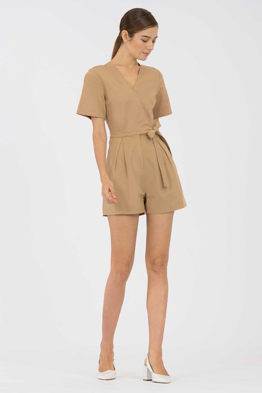 Dovertiy Romper (Brown)