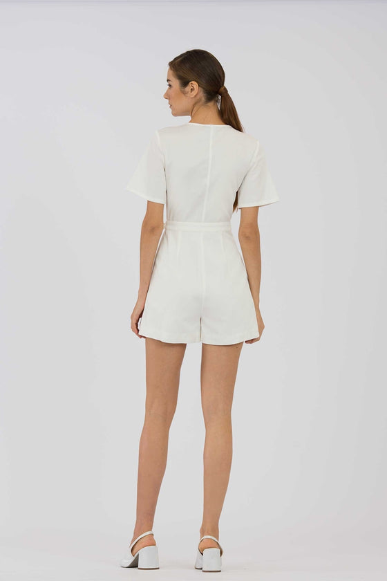 Dovertiy Romper (White)