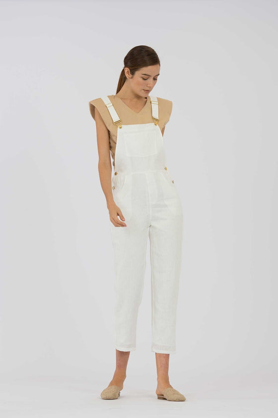 Durece Jumpsuit (White)