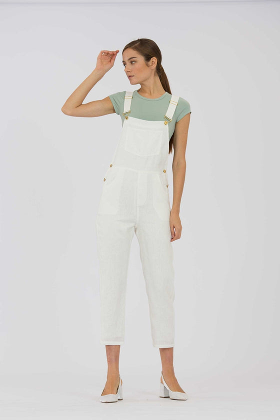 Durece Jumpsuit (White)