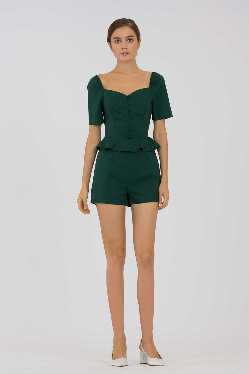 Dahurve Romper (Green)