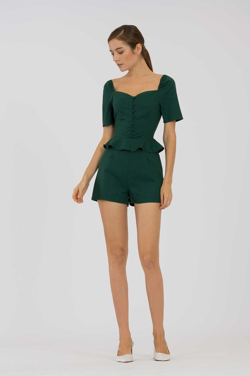 Dahurve Romper (Green)