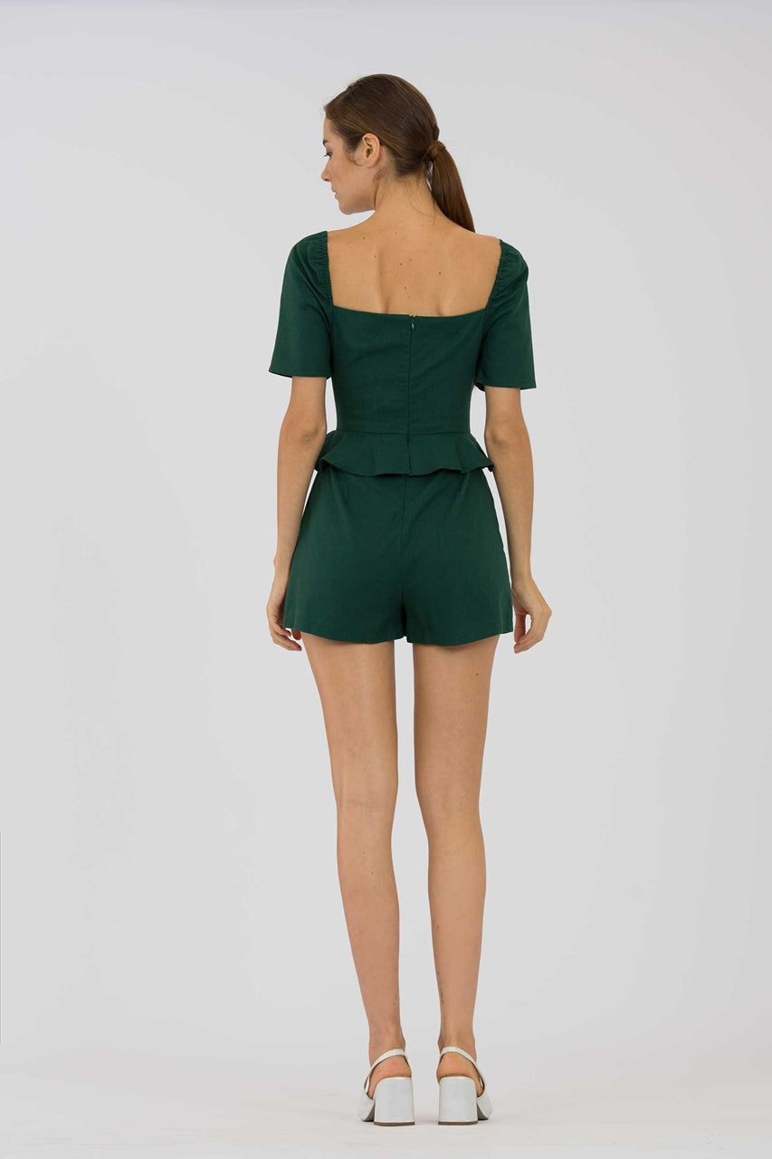 Dahurve Romper (Green)