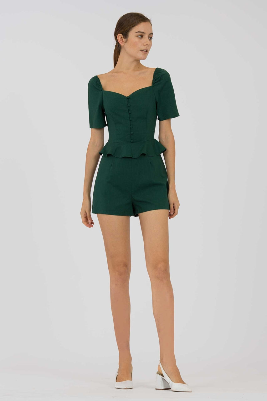 Dahurve Romper (Green)