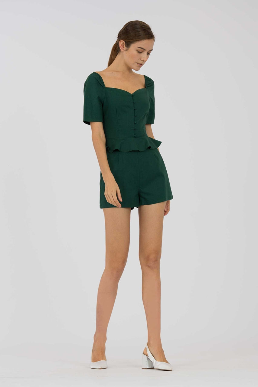 Dahurve Romper (Green)