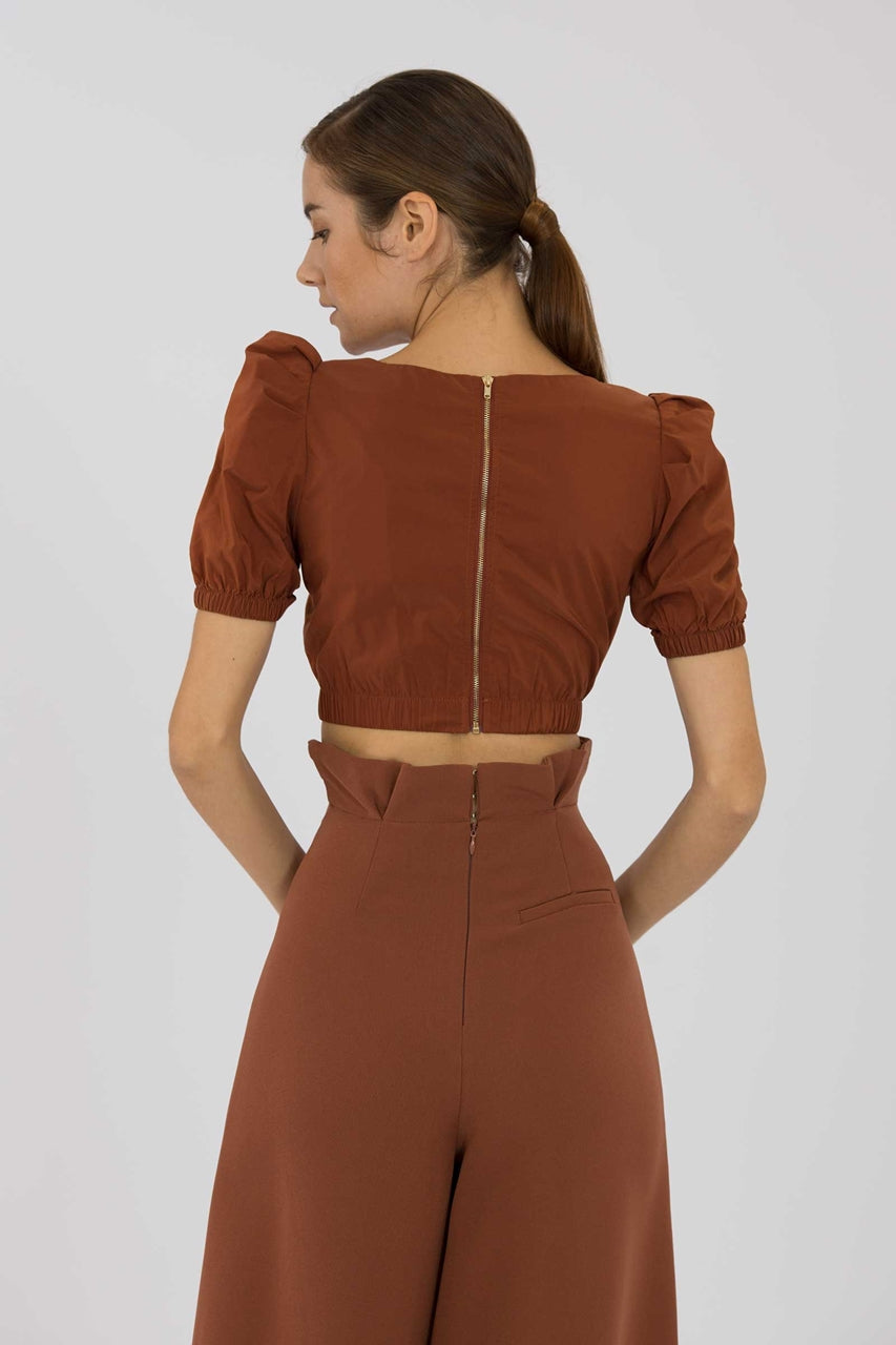 Dimieye Top (Brown)