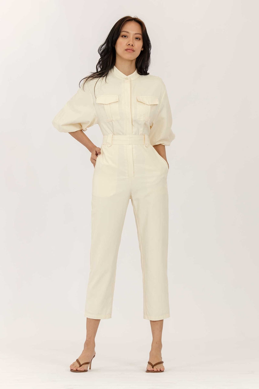 Dovureze Jumpsuit (Cream)