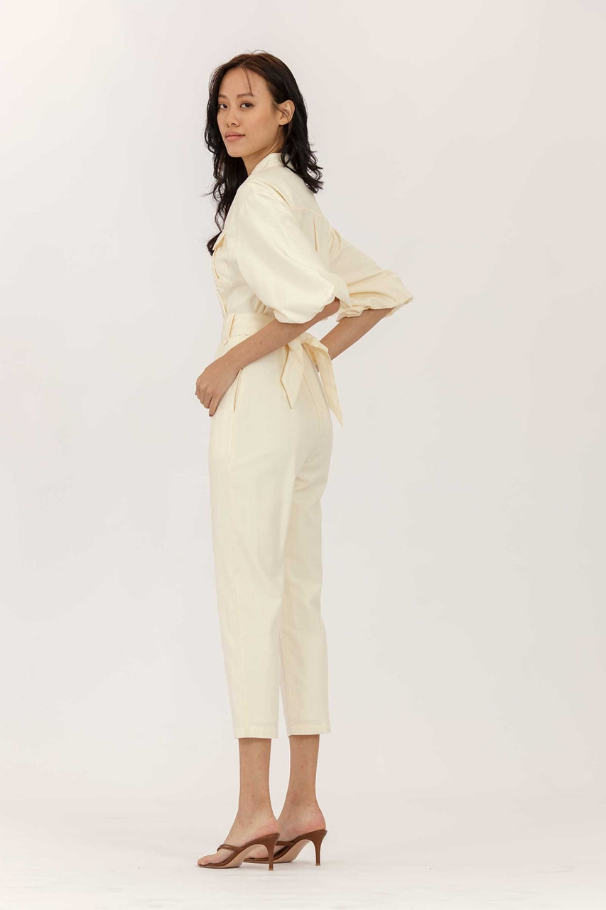 Dovureze Jumpsuit (Cream)