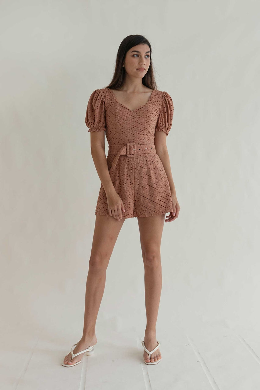 Doverxiy Romper (Mocha)