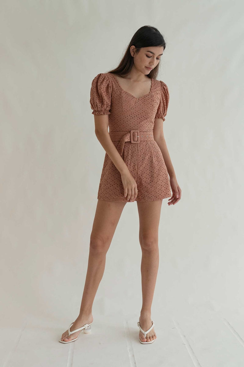 Doverxiy Romper (Mocha)