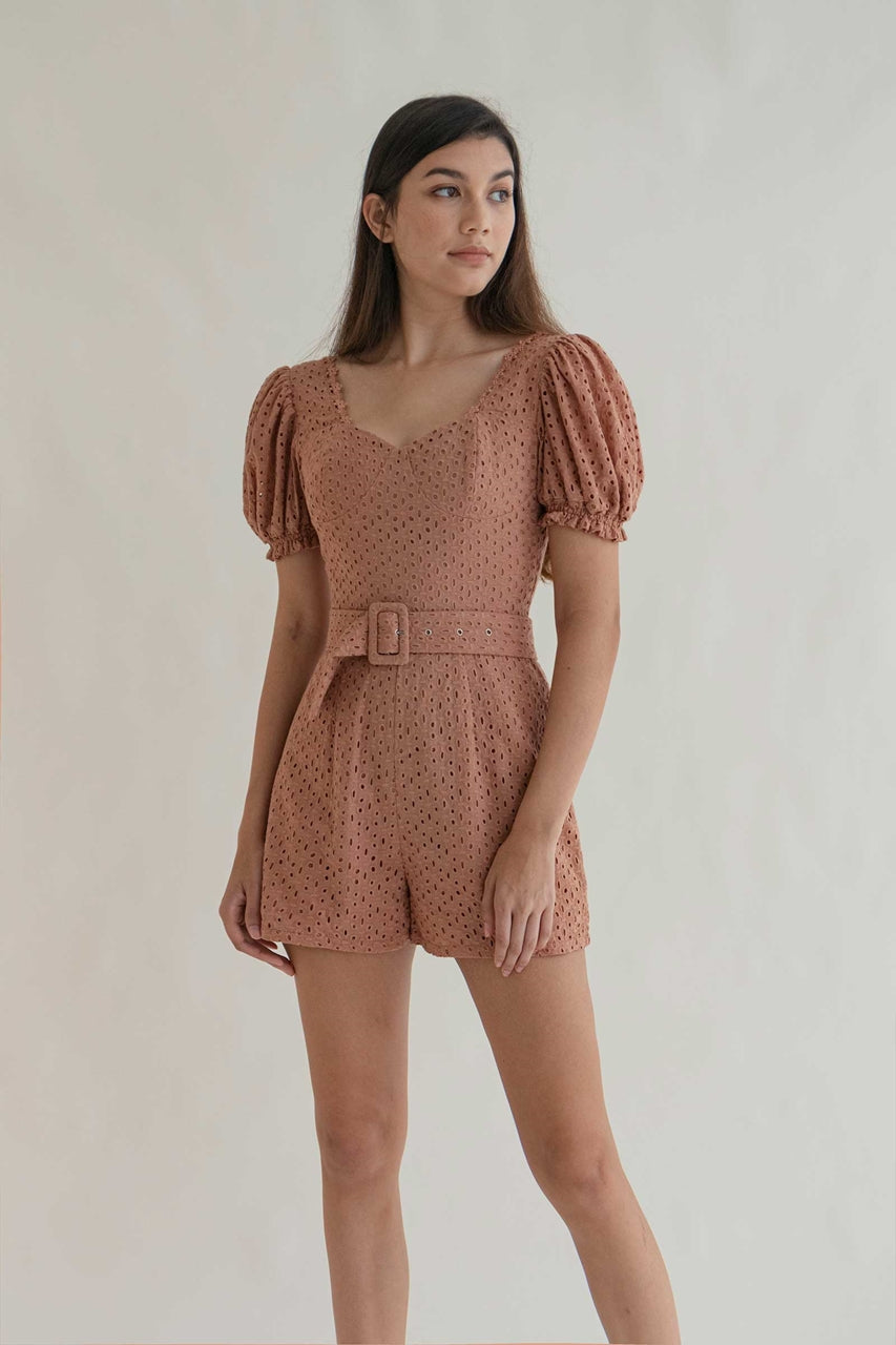 Doverxiy Romper (Mocha)