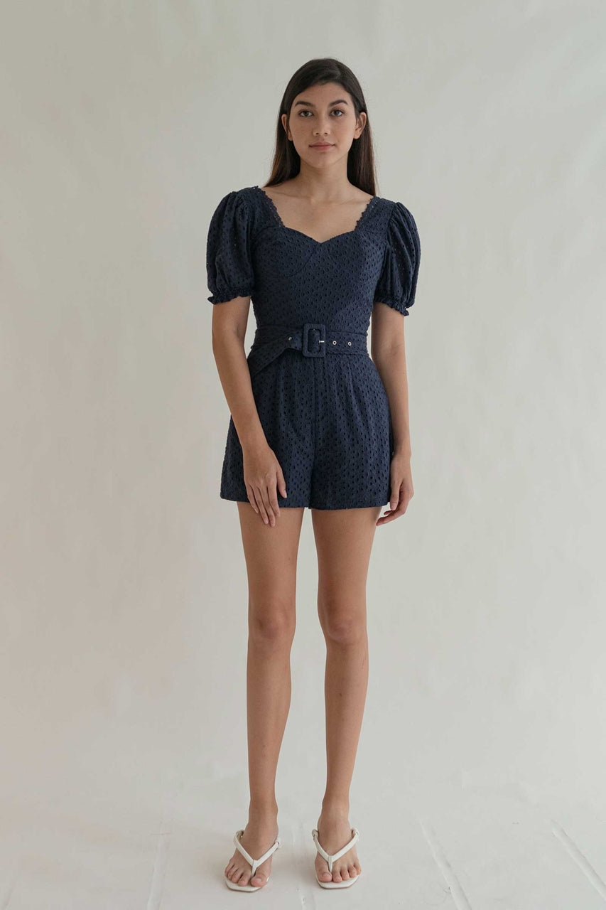 Doverxiy Romper (Navy)