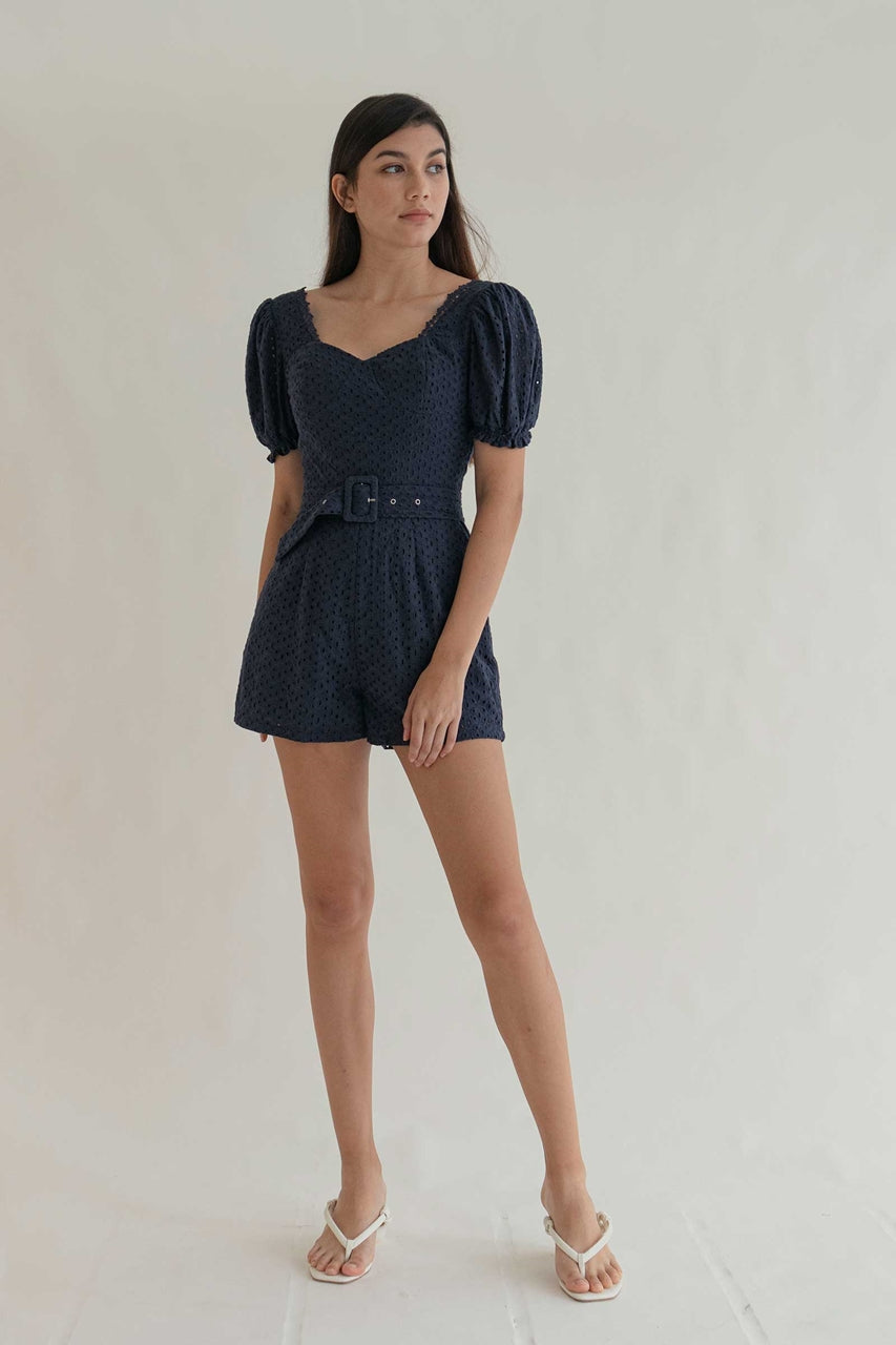 Doverxiy Romper (Navy)