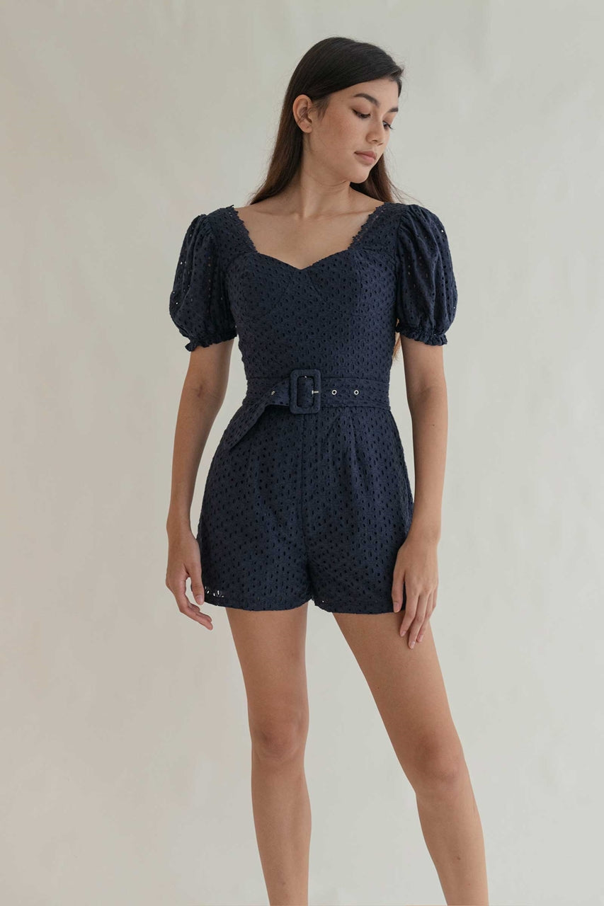 Doverxiy Romper (Navy)