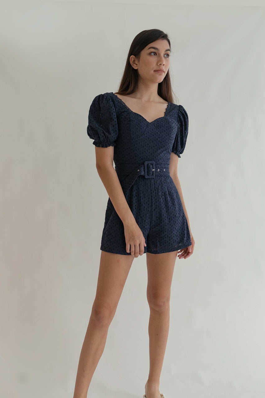 Doverxiy Romper (Navy)