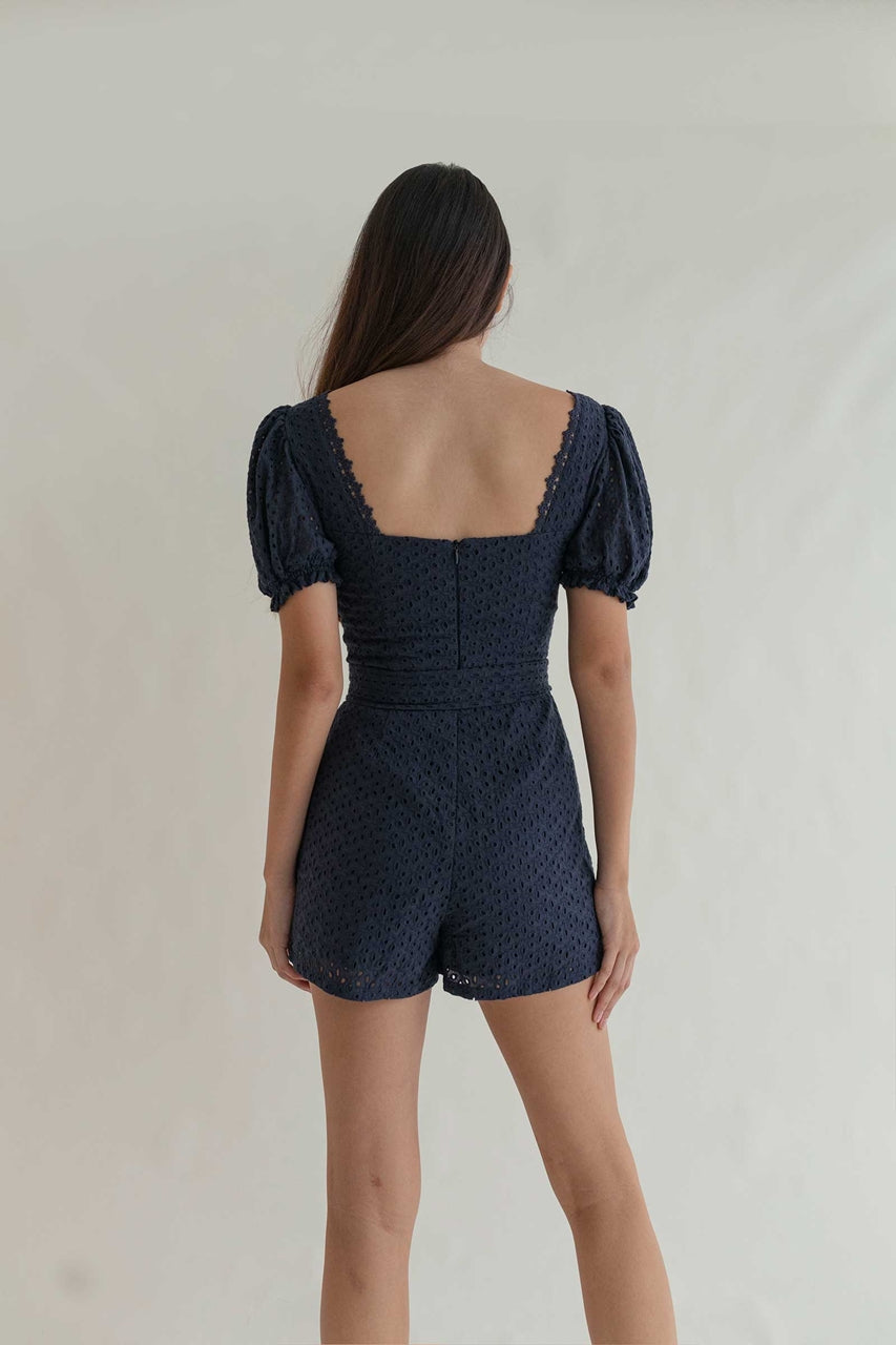 Doverxiy Romper (Navy)