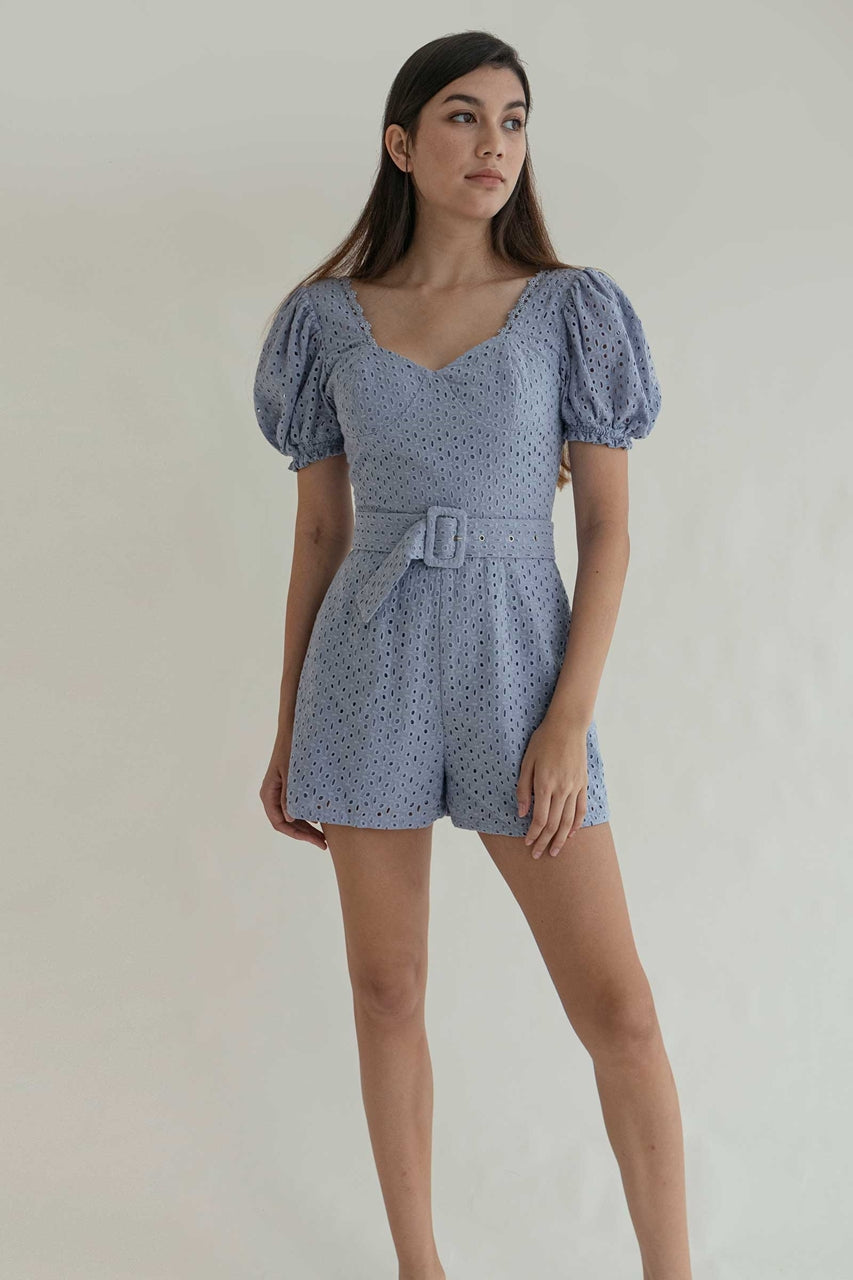 Doverxiy Romper (Pale Blue)