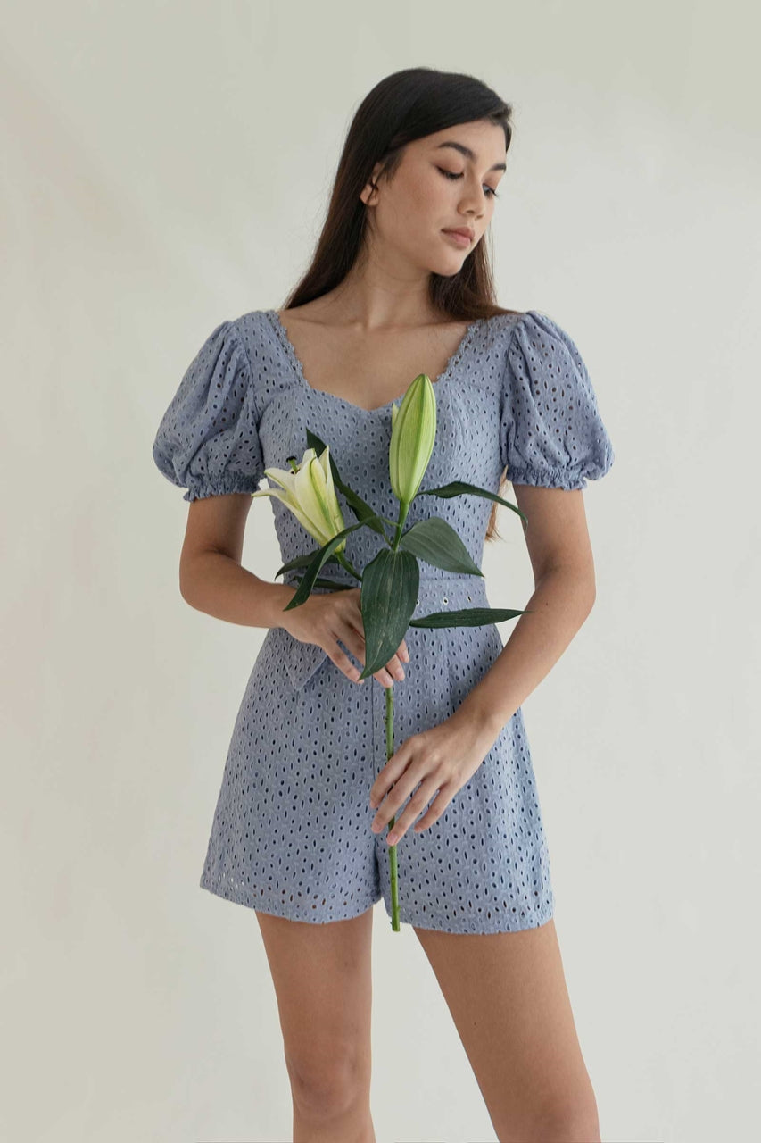 Doverxiy Romper (Pale Blue)