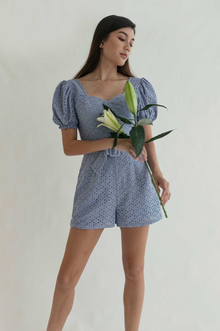 Doverxiy Romper (Pale Blue)