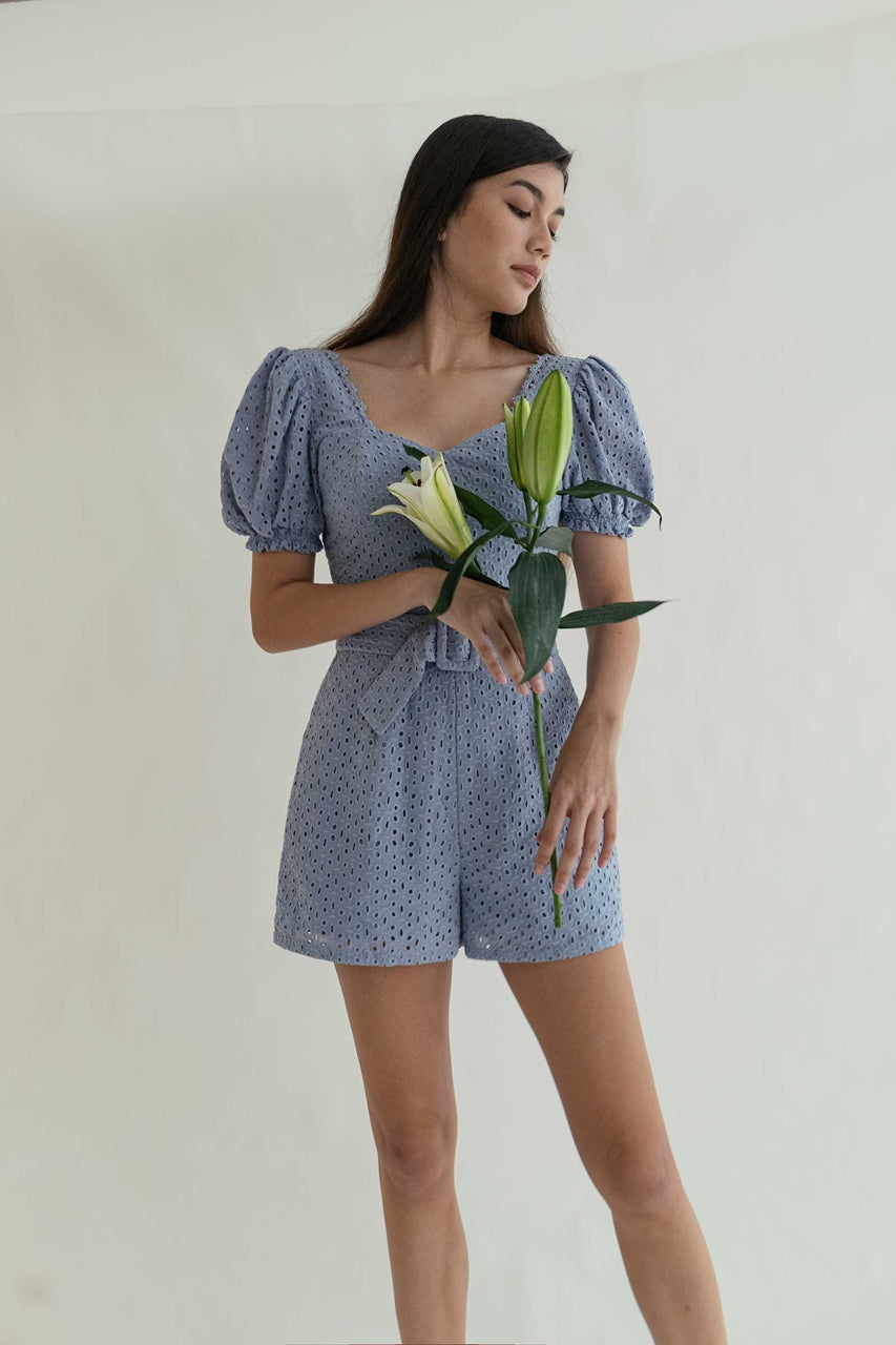 Doverxiy Romper (Pale Blue)