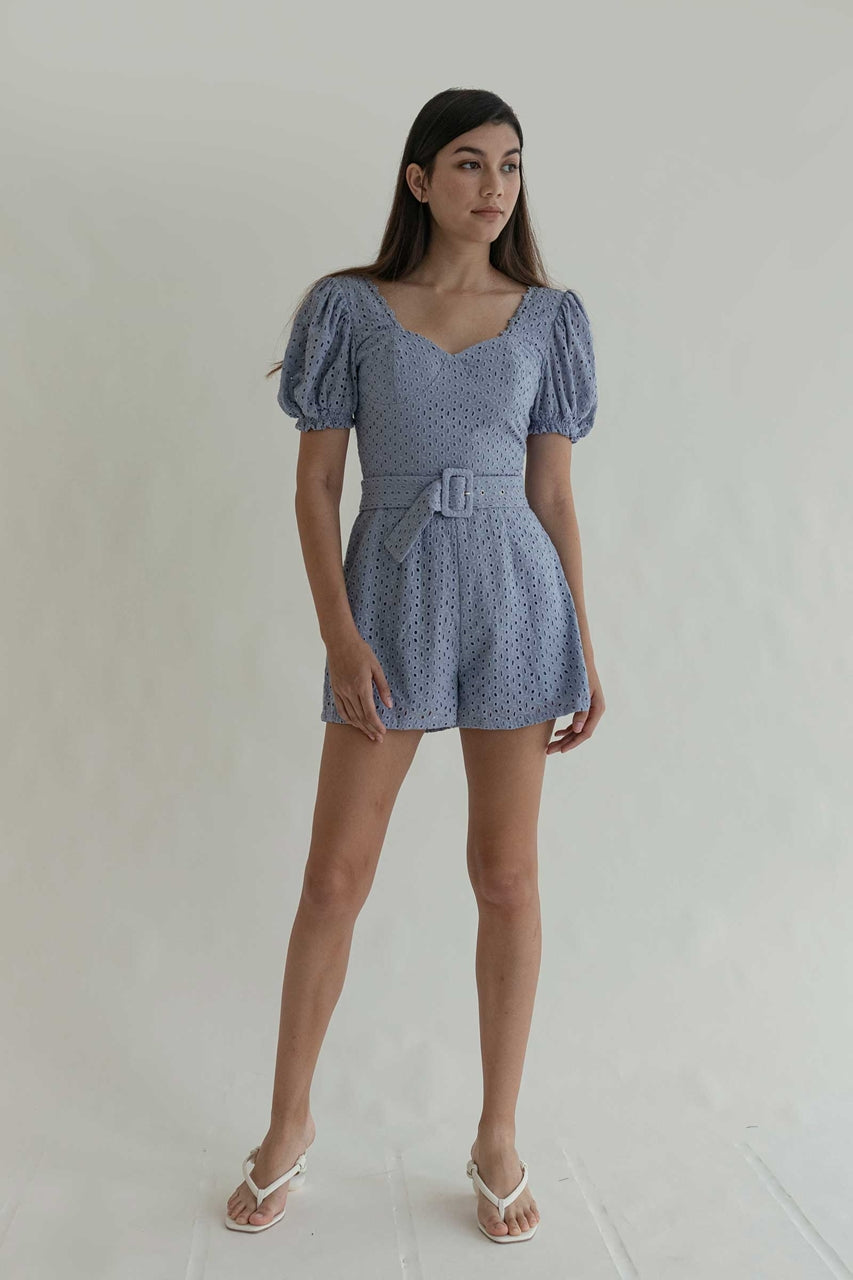 Doverxiy Romper (Pale Blue)