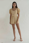 Doverxiy Romper (Pale Yellow)