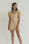 Doverxiy Romper (Pale Yellow)