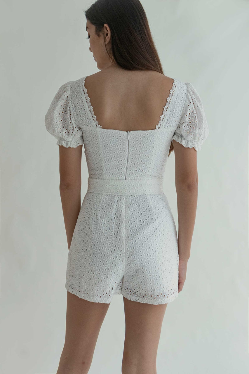 Doverxiy Romper (White)