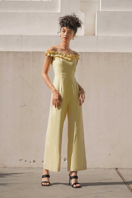 Dirbir Jumpsuit (Powder Yellow)