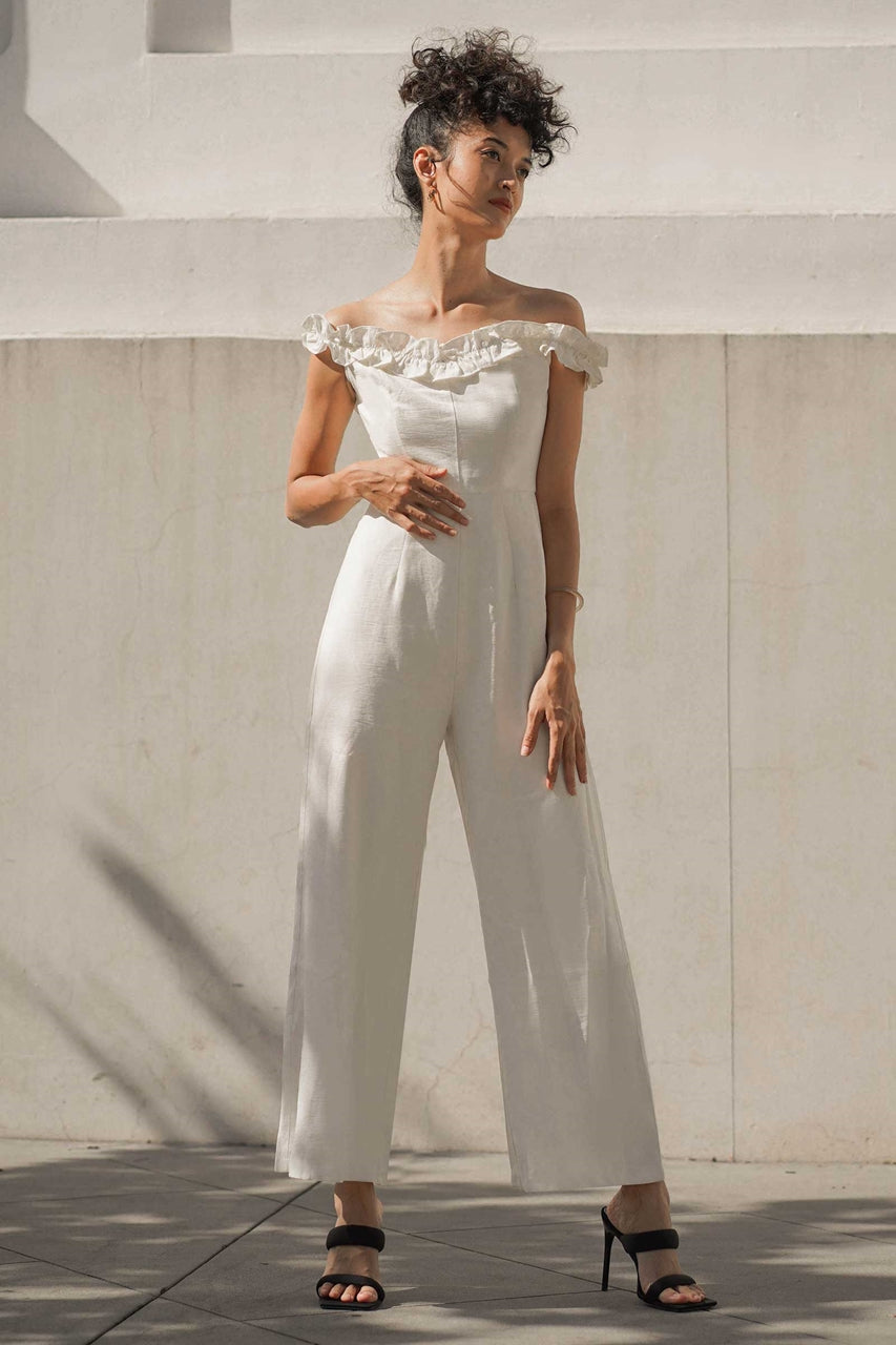 Dirbir Jumpsuit (White)