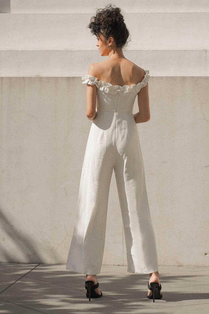 Dirbir Jumpsuit (White)