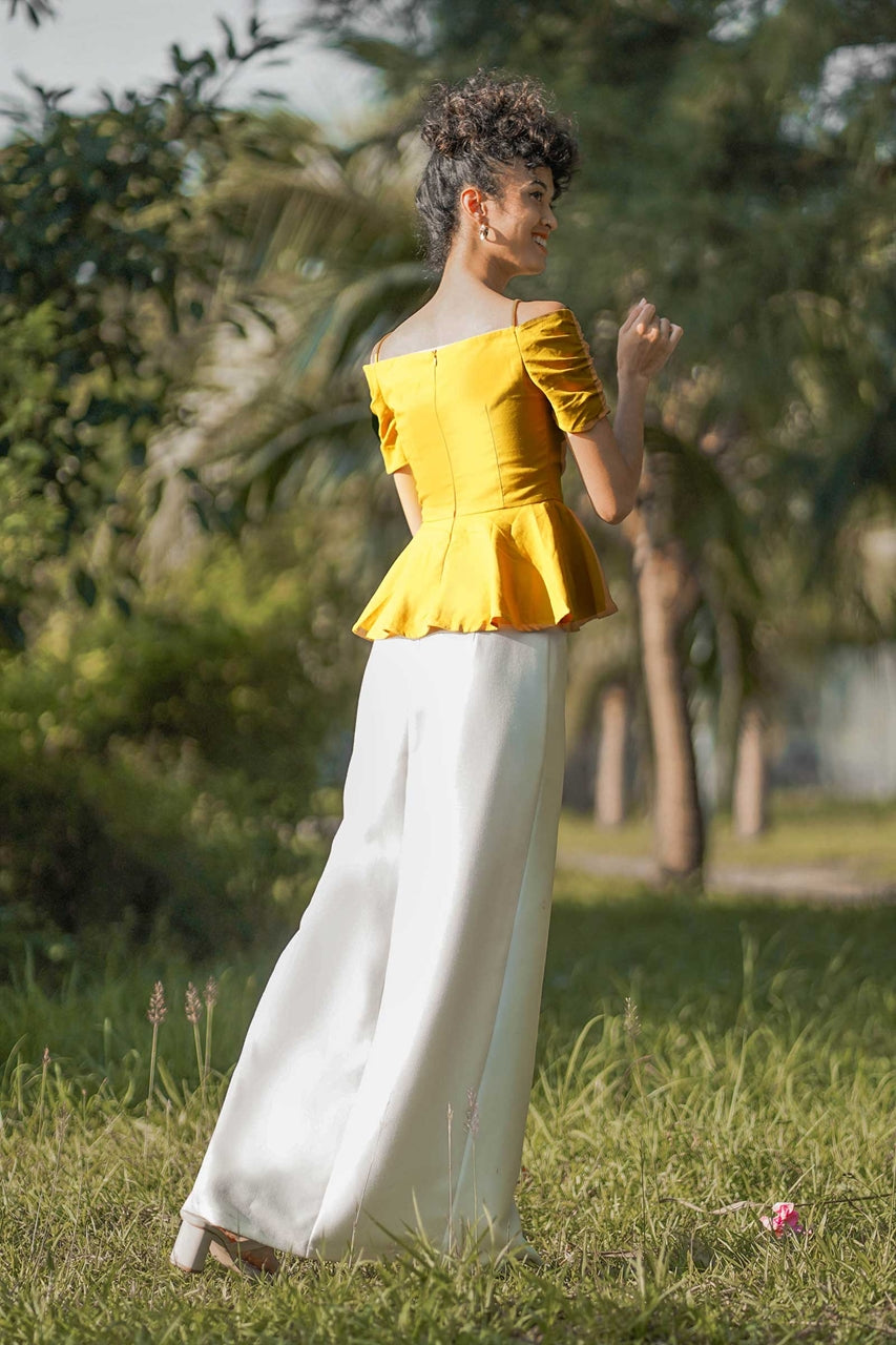 Dimircha Top (Sunflower Yellow)