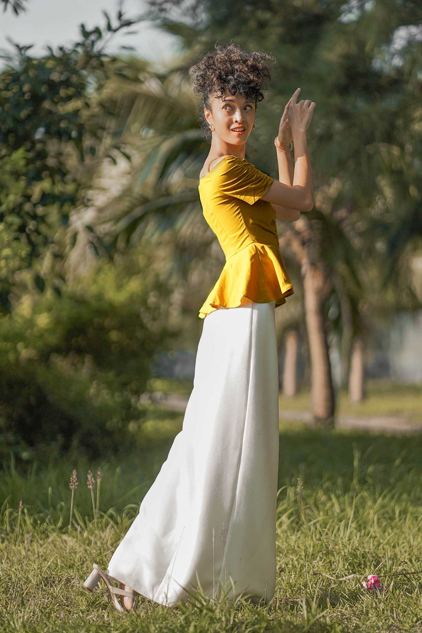 Dimircha Top (Sunflower Yellow)